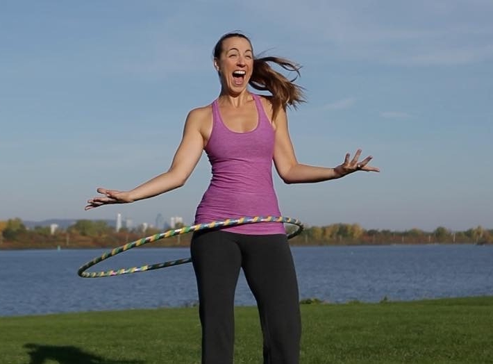 Mini initiation au hula-hoop